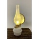 Lampada a petrolio bassa con riflettore - per statue cm 30  - 3,5 V